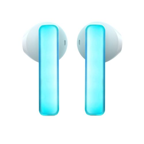 Joyroom Earphone IceLens Series Bluetooth True Wireless BT 5.3, TWS, AAC, SBC, HFP, A2DP, AVRCP, with LED Lights, White (JR-TC1) - Image 3