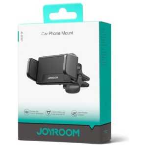 Joyroom Car Mount Clamp Holder (Air Outlet Version) 4.5-6.7 inch, Black (JR-ZS377)