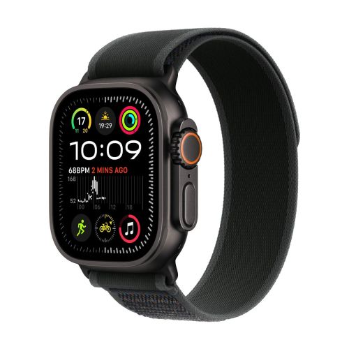 Apple Watch Ultra 2 GPS + Cellular 49mm Titanium case with Trail Band Black M/L EU MX4V3