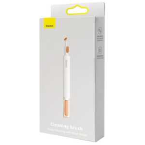 Baseus Tool Headphone Cleaning Brush 3-in-1 Different Tips, White (NGBS000002)