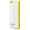 Baseus Tablet Tool Pen Smooth Writing 2 with LED Indicator for iPad with cable (Type-C 3A 0.3m) White (P80015802213-02)