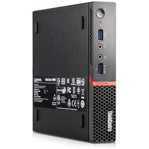 LENOVO PC ThinkCentre M900 Tiny, Refurbished Grade A Repainted, i5-6400T, 4GB, 500GB HDD, FreeDOS