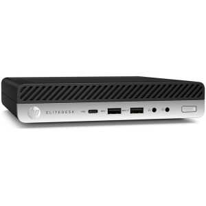 HP PC EliteDesk 800 G4 Tiny, Refurbished Grade A Repainted, i5-8500T, 8/128GB SSD, FreeDOS