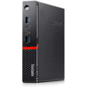 LENOVO PC ThinkCentre M700 Micro, Refurbished Grade A Repainted, i5-6400T, 8/128GB SSD, FreeDOS