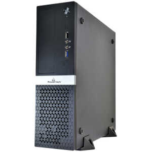 POWERTECH PC Case PT-1099 με 250W PSU, Micro-ATX, 356x102x338mm, μαύρο