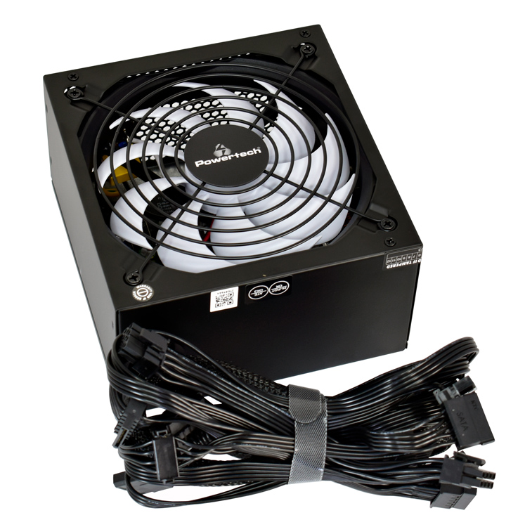 POWERTECH τροφοδοτικό για PC PT-1103, 80Plus Bronze, 500W ATX, 140mm Fan - Image 3