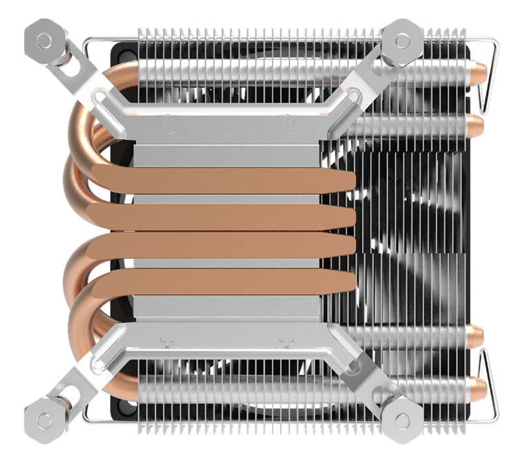 POWERTECH ψύκτρα για CPU PT-1115, low profile, TDP 130W - Image 2
