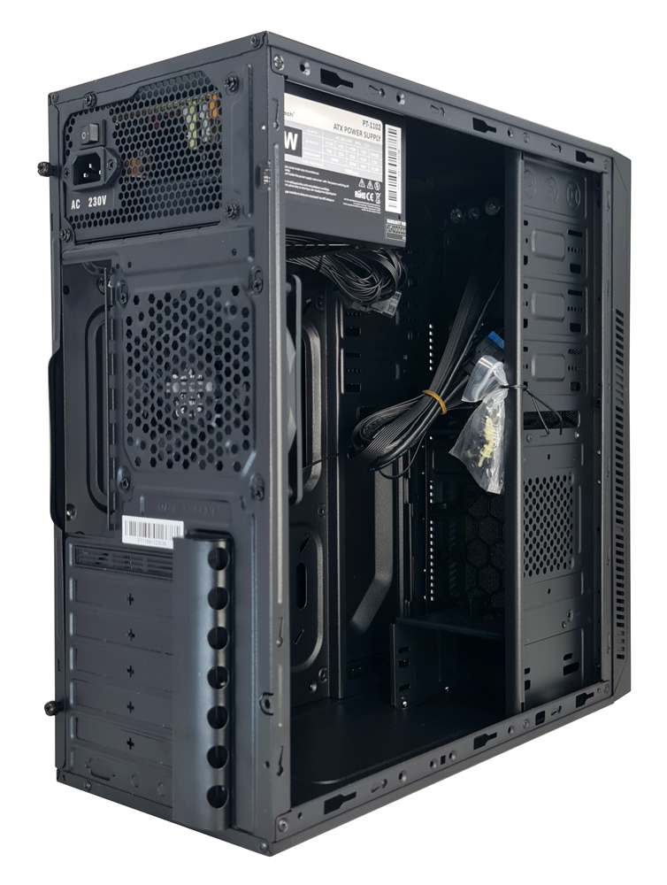 POWERTECH PC Case PT-1168 με 550W PSU, ATX, 418x200x416mm, μαύρο - Image 6
