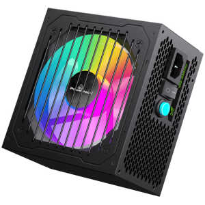 POWERTECH τροφοδοτικό PC PT-1311, 80PLUS Bronze, 700W, ATX, 120mm RGB Fan, Semi Modular