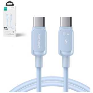 Joyroom Type-C - Type-C Cable 100W, 480Mb/s, 1.2m, Blue (S-CC100A14)