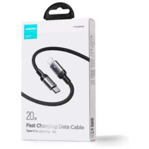 Joyroom Type-C - Lightning A10 series Fast Charging Cable PD 20W 1.2m Black (S-CL020A10)