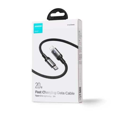 Joyroom Type-C - Lightning A10 series Fast Charging Cable PD 20W 1.2m Black (S-CL020A10)