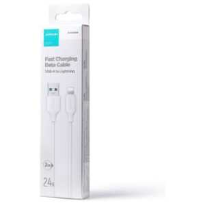 Joyroom USB - Lightning Data Cable, 2.4A, 480Mb/s, 2m, White (S-UL012A9)