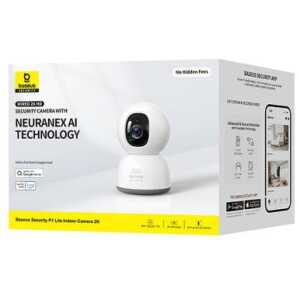 Baseus Security Camera Indoor P1 Lite 2K, 3MP, (EU Version) White EU (S0TV002132)