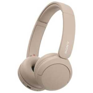 Sony WH-CH520 Bluetooth On-Ear Headphones BT 5.2, Beige EU