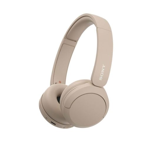 Sony WH-CH520 Bluetooth On-Ear Headphones BT 5.2, Beige EU