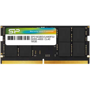 SILICON POWER μνήμη DDR5 SODIMM SP016GBSVU480F02, 16GB, 4800MHz, CL40