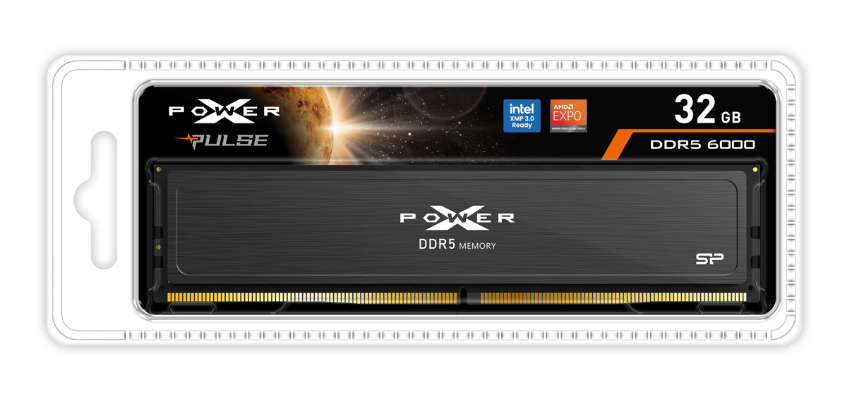 SILICON POWER μνήμη DDR5 UDIMM XPOWER Pulse, 32GB, 6000MHz, CL38 - Image 2