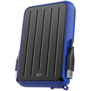 SILICON POWER εξωτερικός HDD Armor A66, 4TB, USB 3.2, μπλε