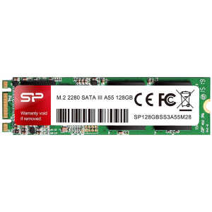 SILICON POWER SSD A55, 128GB, M.2 2280, SATA III, 560-530MB/s
