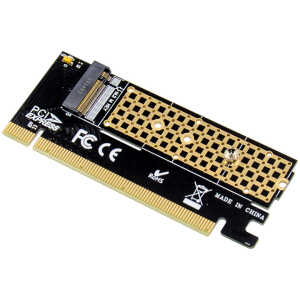 POWERTECH κάρτα επέκτασης 16x PCIe σε M.2 M Key NVMe ST529