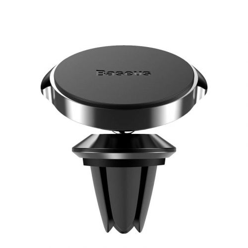 Baseus Car Mount Small ears series Magnetic suction bracket (Air outlet type) Black (SUER-A01) - Image 3