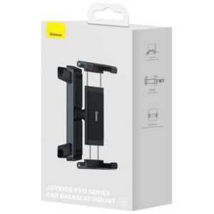 Baseus Car Mount JoyRide Pro Backseat mobile/tablet holder, fits from 4.7 to 12.3 inch, Black (SUTQ000001)
