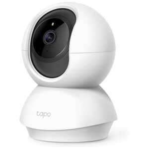 TP-LINK Camera Tapo C210 Wi-Fi Indoor Security Pan/Tilt, 2K 3MP, Night Vision, White EU
