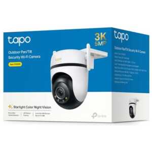 TP-Link Camera Tapo C530WS Wi-Fi Outdoor Pan/Tilt Security 3K 5MP, Night Vision, White EU