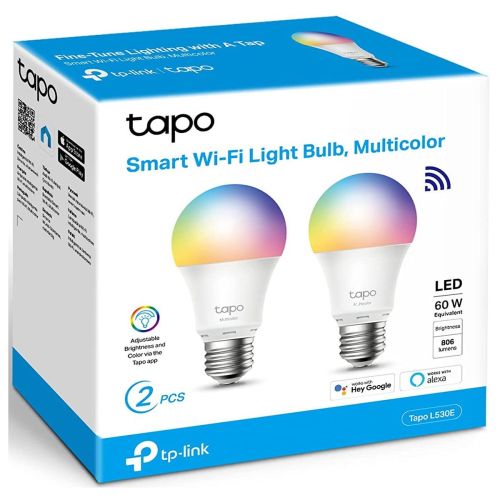 TP-Link Smart LED Bulb L530E (2pcs), E27, Multicolor EU - Image 2