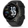 Garmin Venu 4 Smart Watch 45mm, GPS, Black with Dark Gray Silicone Band EU
