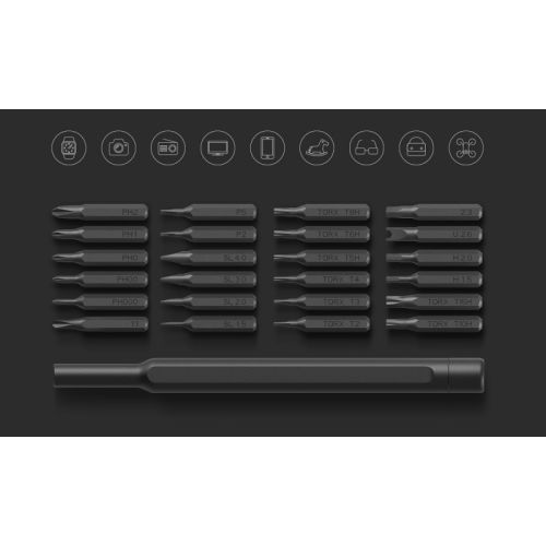 Xiaomi Mi X Precision Screwdriver Kit 24-in-1 Dark Gray EU BHR4680GL - Image 3