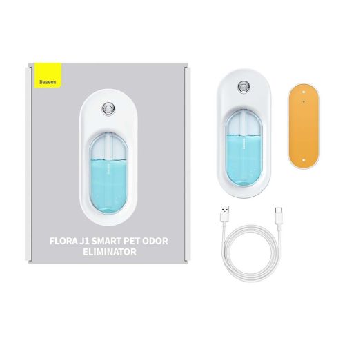 Baseus Home for Pet Flora J1 Animal Odor Neutralizer, 30-day battery working time, 1500 mAh White (ACFJ000002) - Image 3