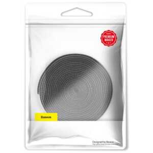 Baseus Tool Rainbow Circle Velcro Straps 3m Black (ACMGT-F01)