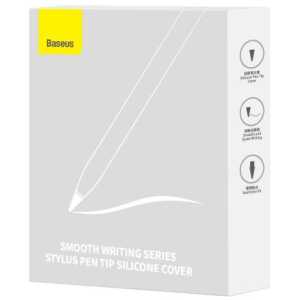 Baseus Tablet Tool Pen Replaceble Silicone Tips (12 pcs) for Stylus Pen (Soft), White (ARBJ020002)