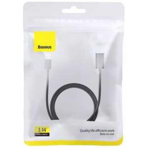 Baseus AirJoy Series USB 3.0 Extension cable 1m, Black (B00631103111-00)