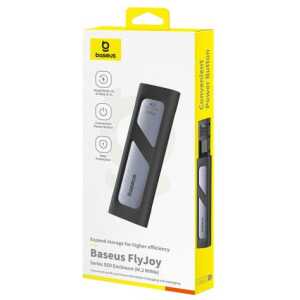 Baseus SSD Tray FlyJoy M.2 Nme 10Gb/s Gray EU (B00760600811-01)