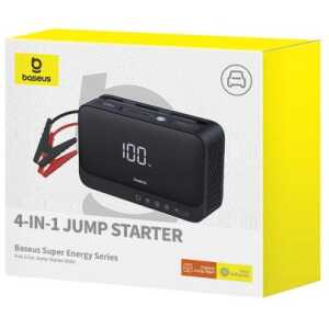 Baseus Car Tool Power Starter / Power Bank Super Energy 4-in-1 Car Jump Starter (Peak current 600A / 60000 mAh) Black (C00245902111-00)