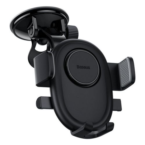 Baseus Car Mount Ultra Control Clamp Holder (Dashboard Version) Black (C40351700111-00) - Image 3