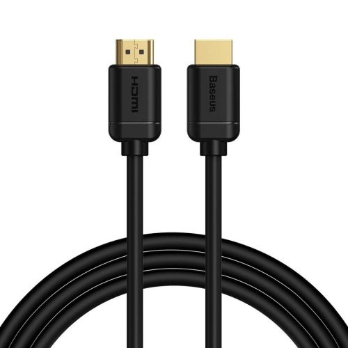 Baseus Video Cable High Definition Series HDMI To HDMI 4K 60 Hz, 3D HDR, 18 Gbps, 2m, Black (CAKGQ-B01) - Image 2