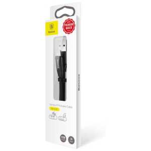 Baseus Lightning Nimble Cable Portable 2A 0.23m Black (CALMBJ-B01)