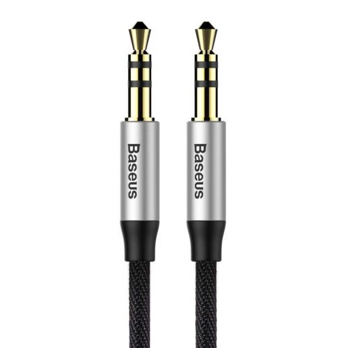 Baseus Audio Yiven M30 Cable 1M Silver/Black (CAM30-BS1) - Image 3