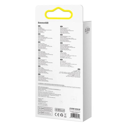 Baseus Universal Flash Series II 3-in-1 Fast Charging Data Cable (USB-A to Micro + Lightning + Type-C) QC, PD 100W, 1.2m, Black (CASS030101) - Image 3