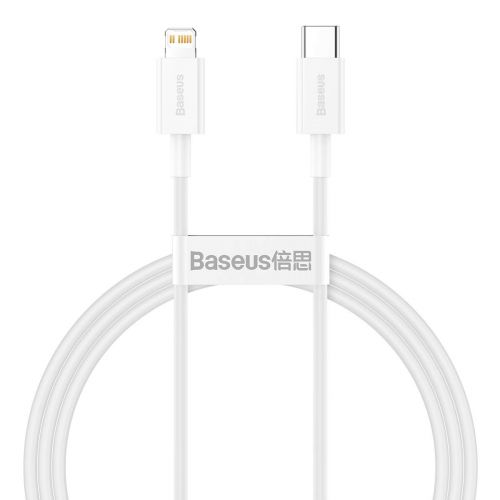 Baseus Type-C - Lightning Superior Series fast charging data cable PD 20W 1m White (CATLYS-A02) - Image 3