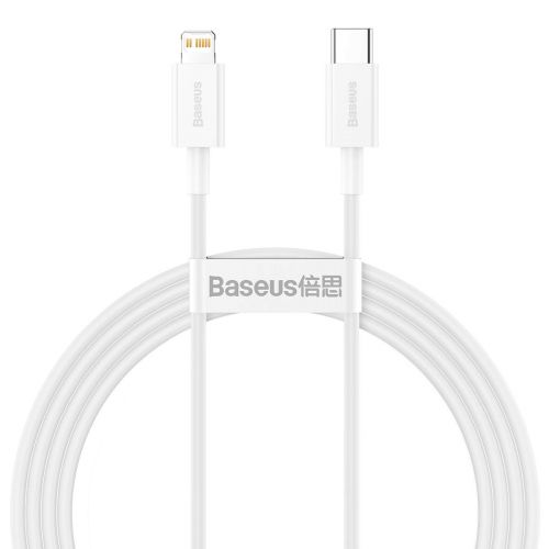 Baseus Type-C - Lightning Superior Series fast charging data cable PD 20W 1.5m White (CATLYS-B02) - Image 3