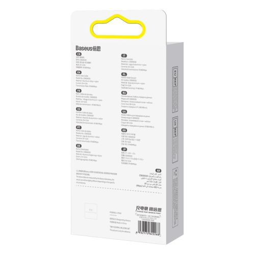 Baseus Universal Cable StarSpeed 3-in-1 Fast Charging Data Cable (USB to Micro + Lightning + Type-C) 3.5A 1.2m, Black (CAXS000001) - Image 3