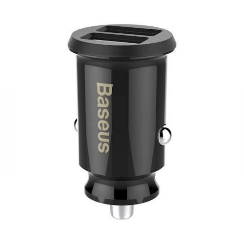 Baseus Car Charger Grain 3.1A Black (CCALL-ML01) - Image 3