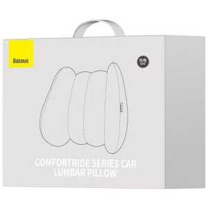 Baseus ComfortRide Series Car Lumbar Pillow, Gray (CNYZ000013)