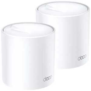 TP-Link Wi-Fi Router Deco X20 AC1800 (2pcs), 1800Mbps, LAN/WAN, 802.11ac, White EU