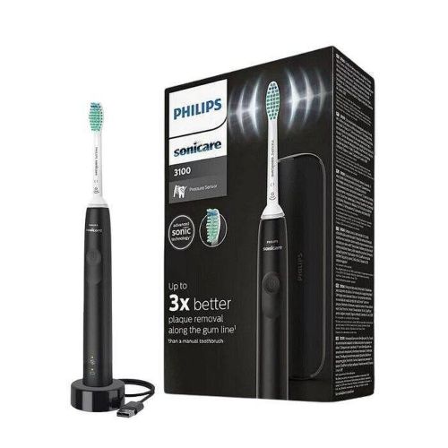 Philips Electric Toothbrush Sonicare 3100 Series HX3673/14 Black EU